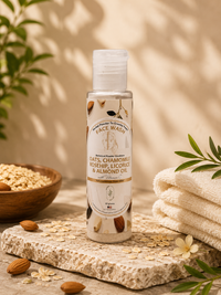 Herbal Powder to Creamy Foam Facewash