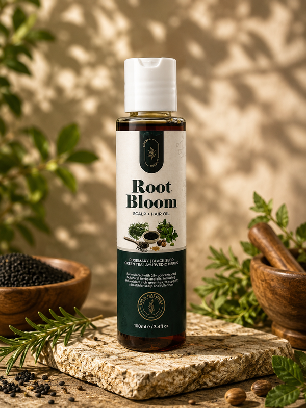 Herbal Heaven’s Root Bloom Hair Oil
