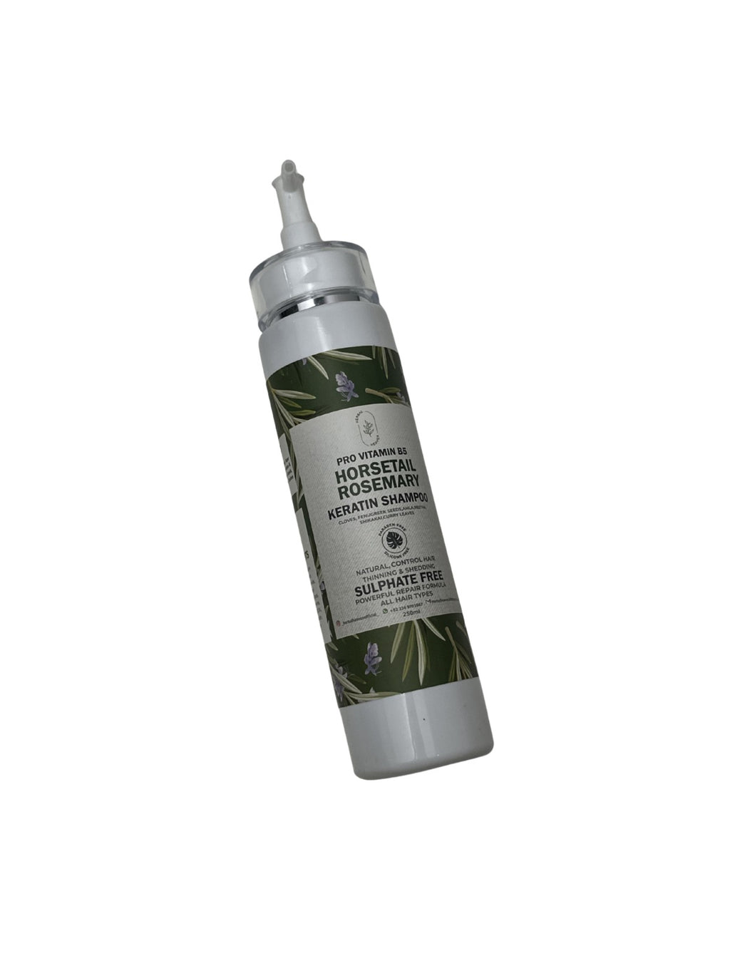 Herbal Heaven’s Pro-Vitamin B5 Horsetail &amp; Rosemary Keratin Shampoo