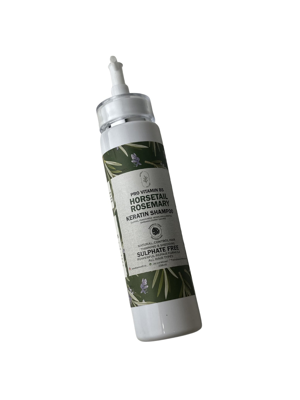 Herbal Heaven’s Pro-Vitamin B5 Horsetail &amp; Rosemary Keratin Shampoo