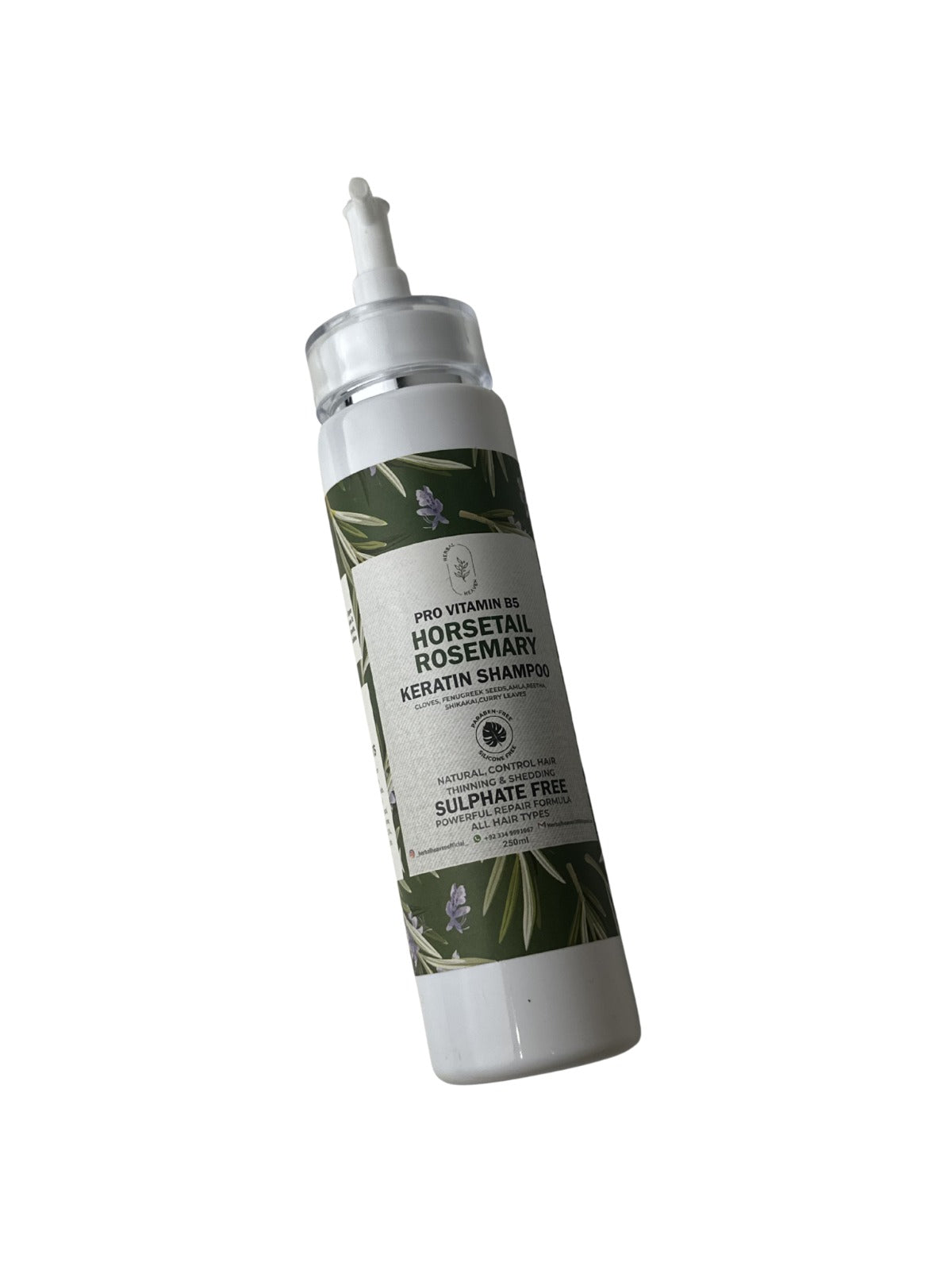 Herbal Heaven’s Pro-Vitamin B5 Horsetail &amp; Rosemary Keratin Shampoo