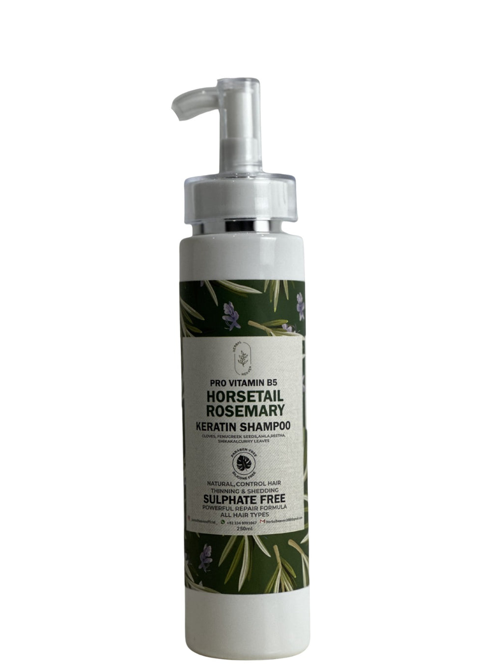 Horsetail Rosemary Keratin Shampoo