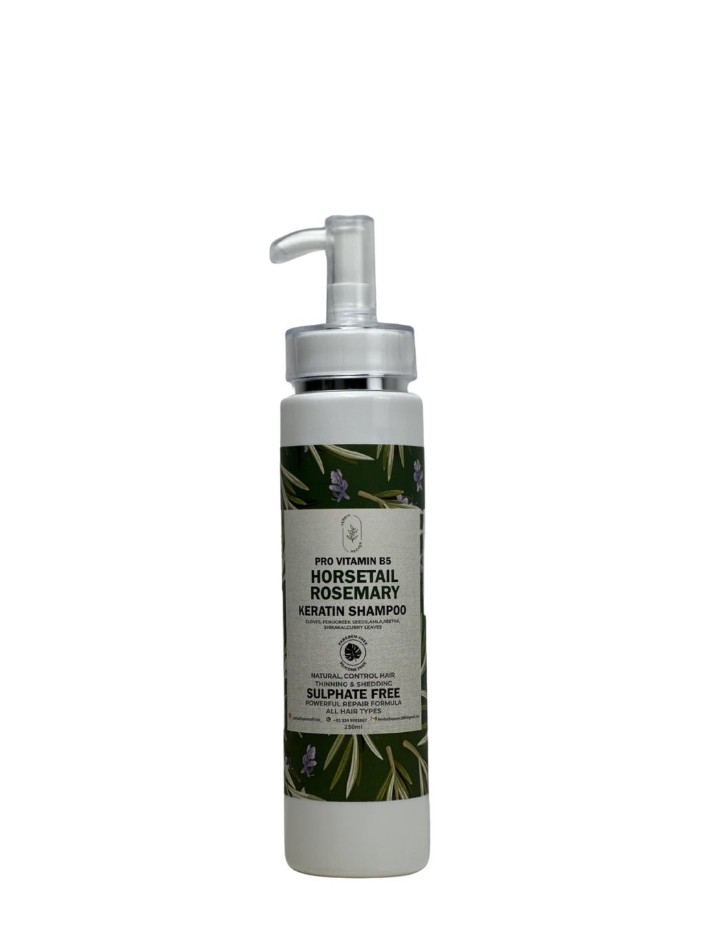 Horsetail Rosemary Keratin Shampoo