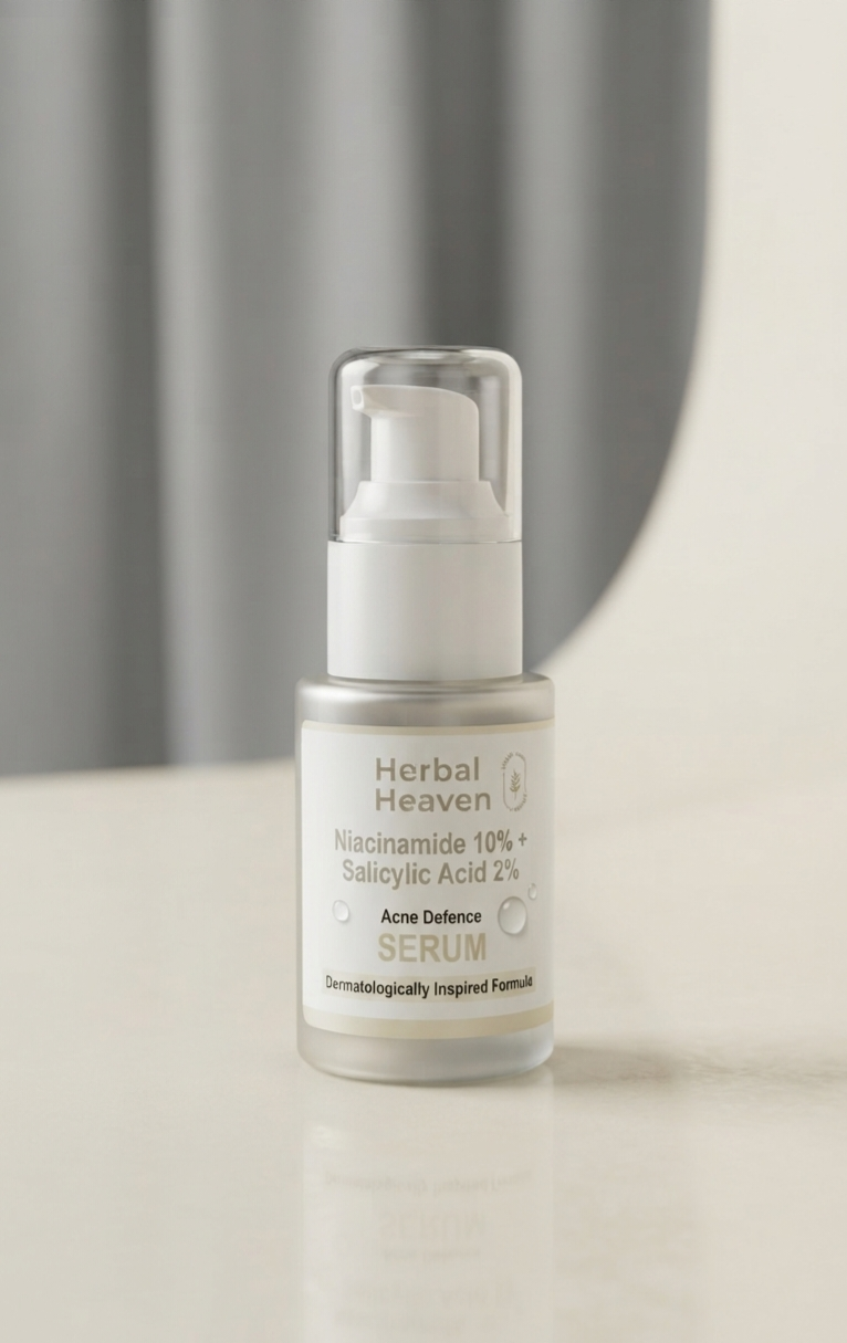 Herbal Heaven Niacinamide 10% + Salicylic Acid 2% Acne Defence Serum