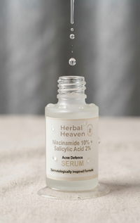 Herbal Heaven Niacinamide 10% + Salicylic Acid 2% Acne Defence Serum